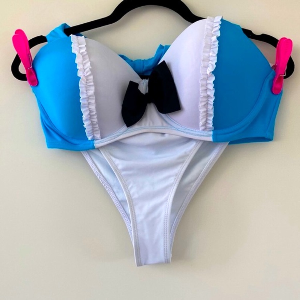 Disney Alice in Wonderland bikini top